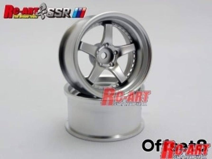 Amazon | SSR Professor SP4 ｵﾌｾｯﾄ8 ﾏｯﾄｼﾙﾊﾞｰ (2pcs) | ラジコン